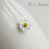 925 Sterling Silver Daisy Necklace