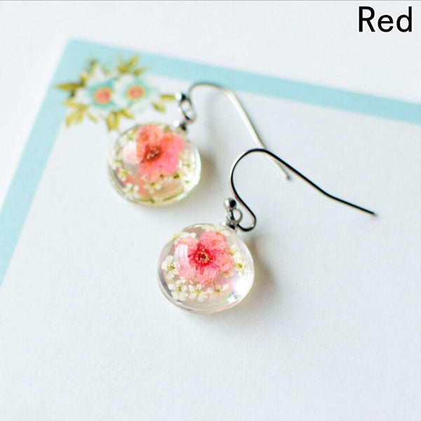 Creative Beautiful New Glass Ball Earring