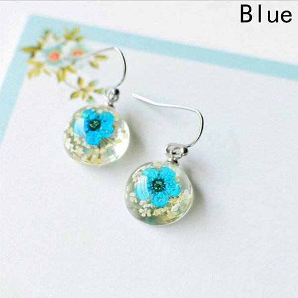 Creative Beautiful New Glass Ball Earring