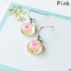 Creative Beautiful New Glass Ball Earring