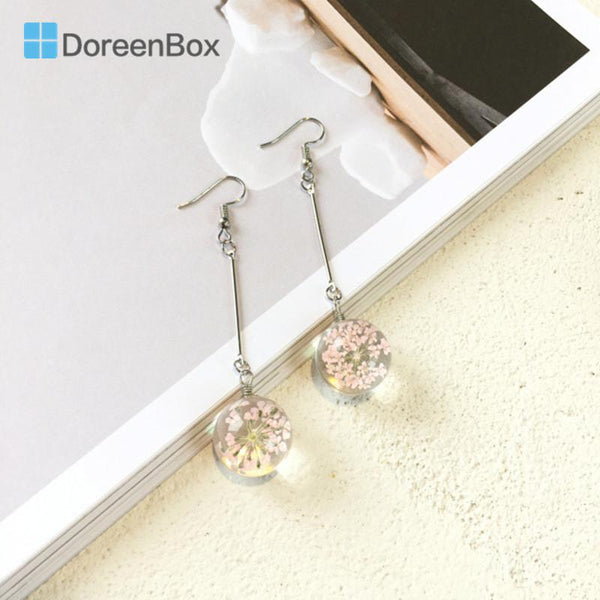 Colorful Crystal Ball Drop Earrings