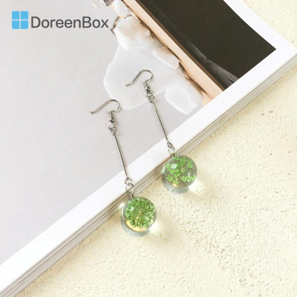 Colorful Crystal Ball Drop Earrings